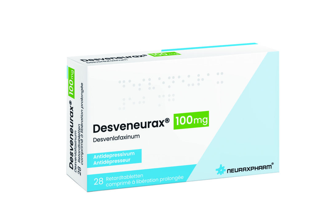 Desveneurax 100mg boîte de 28 comprimés antidépresseur