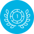 SDG 16 Peace Justice Strong Institutions icon blue